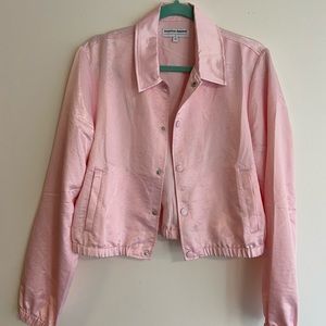 American Apparel Fly Cropped Coach Jacket